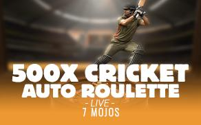 500x Cricket Auto Roulette