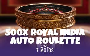 500x Royal India Auto Roulette